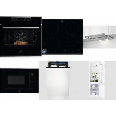 Set Electrolux KOEBP39X + LIR60433B + LFP326S + LMS4253TMX + EEM23100L + LNT3LF18S