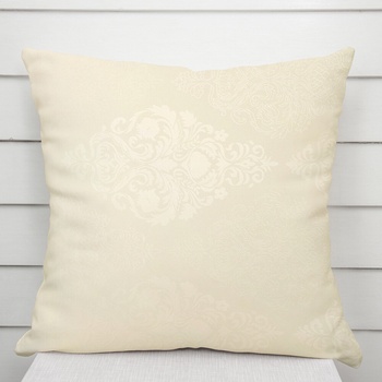 Biante Dekoračná TF-104 Svetlo vanilkový zámocký vzor 70 x 90 cm