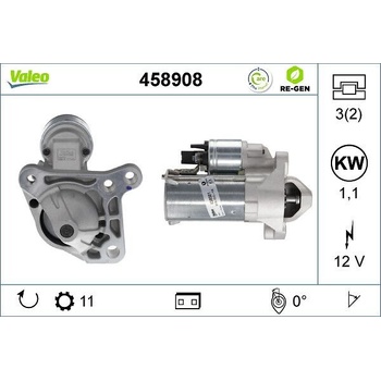 Startér Valeo 458908
