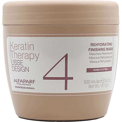 ALFAPARF Milano Keratin Therapy Lisse Design Rehydrating Mask 500 ml