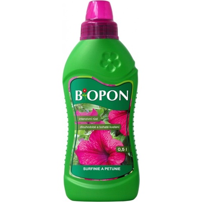 Bopon surfinie a Petunia tekuté viaczložkové minerálne hnojivo 500 ml