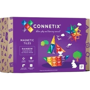 Connetix Rainbow Starter 60 ks