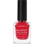 KORRES Лак с гел ефект с бадемово масло, Korres Gel Effect Nail Colour No 19 Watermelon 11ml
