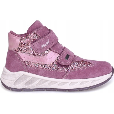 Starling voděodolné boty z přírodní kůže růžové