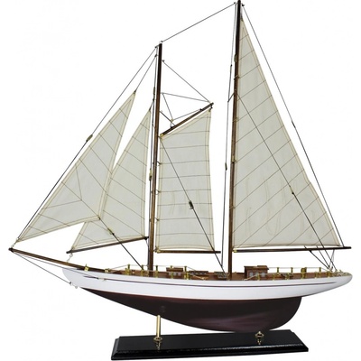SEA Club Plachetnice, dřevo s látkovými plachtami, D: 71cm, V: 74cm 5184