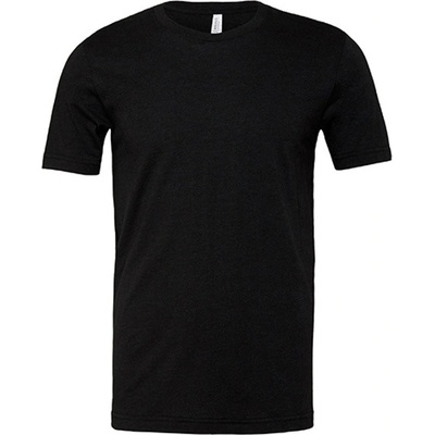 Canvas tričko s krátkym rukávom CV3001CVC heather black