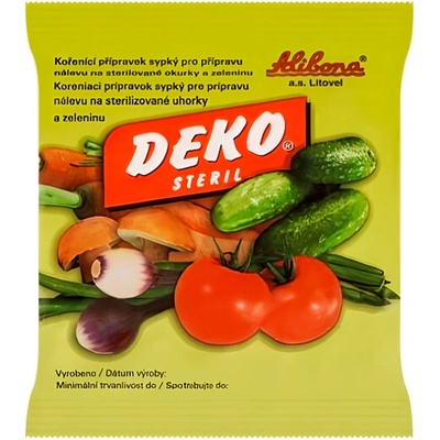 Deko koreniace prípravok sypký na nakladanie uhoriek zeleniny a húb 100 g