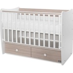 Lorelli Трансформиращо се легло Lorelli - Matrix, 60 х 120 cm, бяло и кехлибар (10150600044P) - baby
