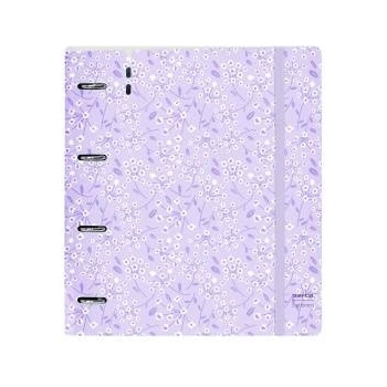 SAFTA Папка с пръстени Safta Light purple flowers Лилав 27 X 32 X 4 cm