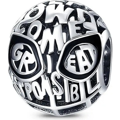 P&J Jewellery Stříbrný přívěsek Hlava Spider-Mana SBA04
