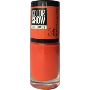 Maybelline Color Show 60 Seconds 341 Лак за нокти Оранжов акцент 7 мл