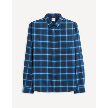 Celio Тъмно синя карирана риза Celio Vaflaca Celio | Sin | МЪЖЕ | S