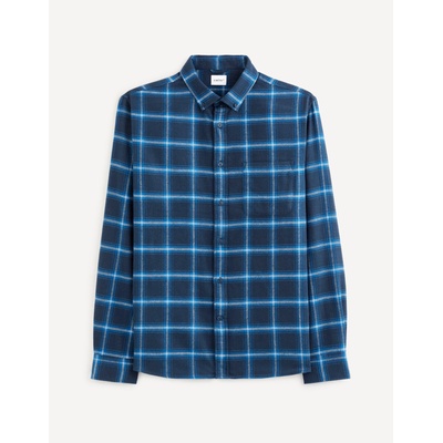 Celio Тъмно синя карирана риза Celio Vaflaca Celio | Sin | МЪЖЕ | S
