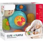 Manyuk Toys Детска костенурка за баня с вендуза и звук - 15 см (6076)