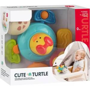 Manyuk Toys Детска костенурка за баня с вендуза и звук - 15 см (6076)