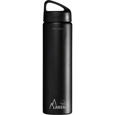 Laken Termoláhev ocel Classic 750 ml černá