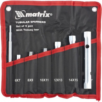 MTX Комплект ключове глухи, 7 броя с върток// mtx