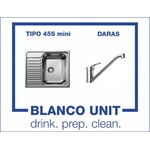 BLANCO Bundle Blanco Tipo 45S mini мат+Blanco Daras Хром (516524517721)