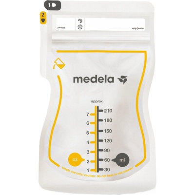 Medela Пликчета за съхранение на кърма Medela - Easy pour, 50 броя (101046334)