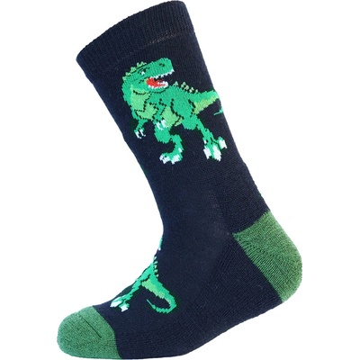 SAFA Merino ponožky detské s vlneným froté DINO