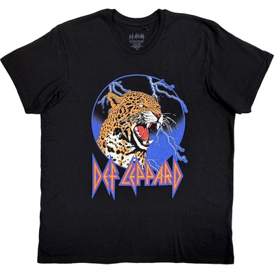 Def Leppard Lightning Leopard Black XL Риза (DEFLTS29MB04)