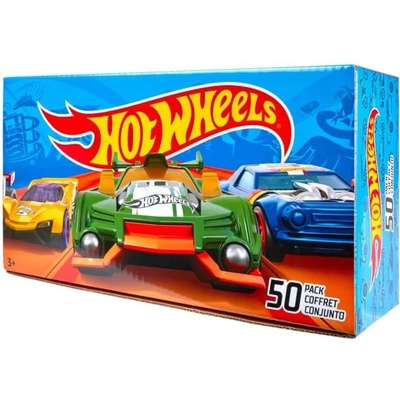 Mattel Hot Wheels Autíčka 50ks V6697