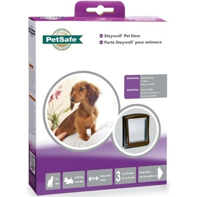 PetSafe Original 730 Plastová dvířka hnědá 236 x 198 mm – Zboží Dáma