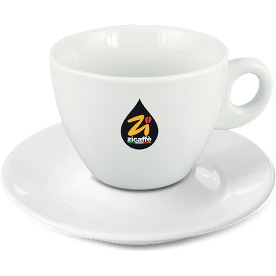 Zicaffè Чаша за лате Zicaffe бяла