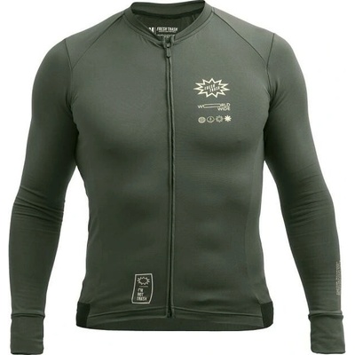 Fresh Trash Ft Men’s Signature Thermo Jersey Olive Green