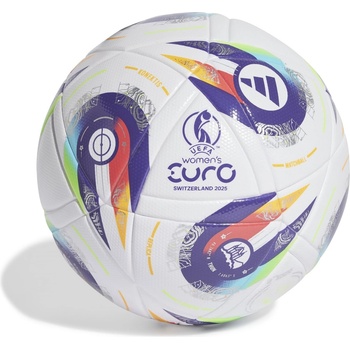 Image 1 of Adidas Euros 2025 League Ball Adults - White/Purple