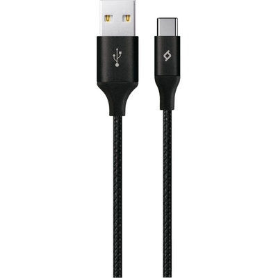 Ttec Кабел ttec - AlumiCable XL, USB-A/USB-C, 2 m, черен (8694470667249)