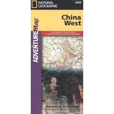 Čína Západ Adventure Map GPS komp. NGS