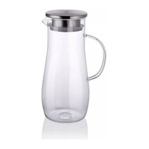 Alpina - Carafe with handle made of borosilicate glass 1.4 l Електрически кани