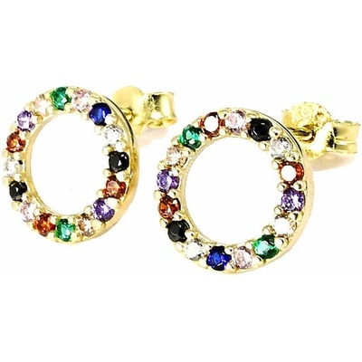 Glare zlaté náušnice 360