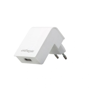 Gembird Универсално мрежово зарядно устройство 220V Gembird, 1 x USB, 2.1A, Бял, EG-UC2A-02-W (EG-UC2A-02-W) (EG-UC2A-02-W)