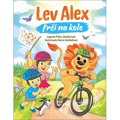 Lev Alex frčí na kole