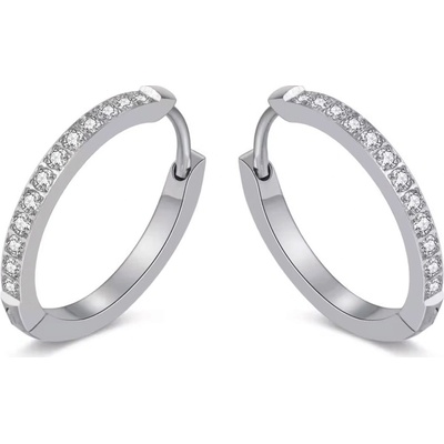 Mabell dámské náušnice z chirurgické oceli VANDA CZ221GE821S-16MMC45