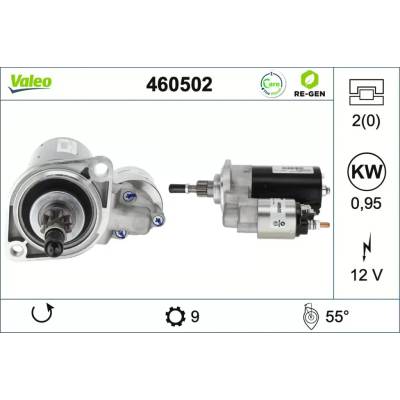 VALEO Startér VALEO RE-GEN REMANUFACTURED VA 460502