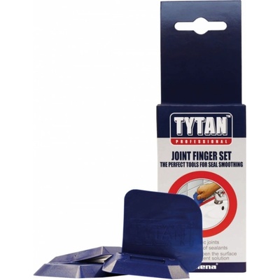 Tytan Sada špachtlí na silikón 4ks