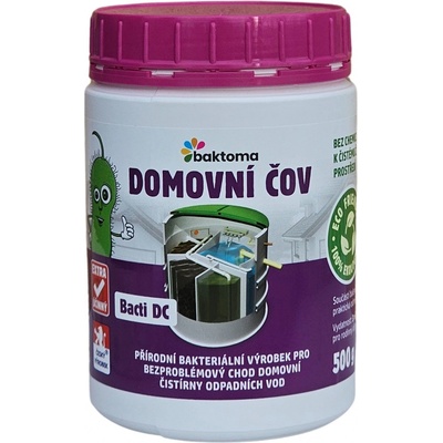 Baktoma Bacti DC Bakterie do ČOV 0,5 kg – Zboží Dáma