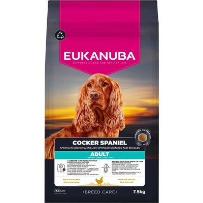 Eukanuba Adult Breed Specific Cocker Spaniel 2 x 7,5 kg