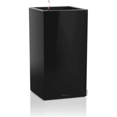 Lechuza Kvetináč Canto Premium Tower All inclusive set Black High Gloss 40x40x76 cm