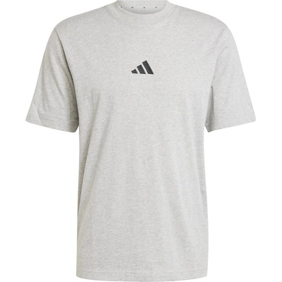 adidas Мъжка тениска Adidas Essentials Single Jersey Logo T-Shirt Mens - Grey Heather SL