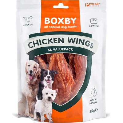 Boxby 360g Boxby кучешки закуски пилешки крилца закуски