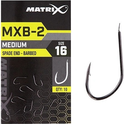 Matrix MXB-2 Barbed Spade End Black Nickel vel.16 10 ks