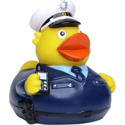 Schnabels Gumená kačička Policajt 9 cm