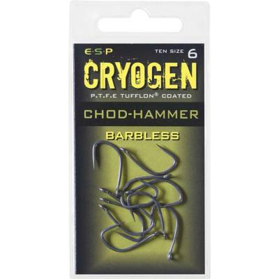 ESP háčky bez protihrotu Chod-Hammer Cryogen Barbless vel.7