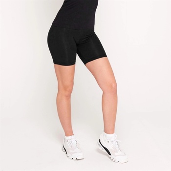 Miso Дамски къси панталони Miso High Waisted Cycling Shorts Ladies - Black