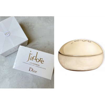 Dior Shimmering Scrub Scented parfemovaný třpytivý tělový peeling 150 ml