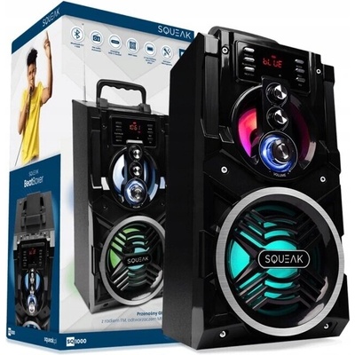 Karaoke reproduktor Squeak Beatboxer SQ1000 Bluetooth 5.1 s mikrofonem